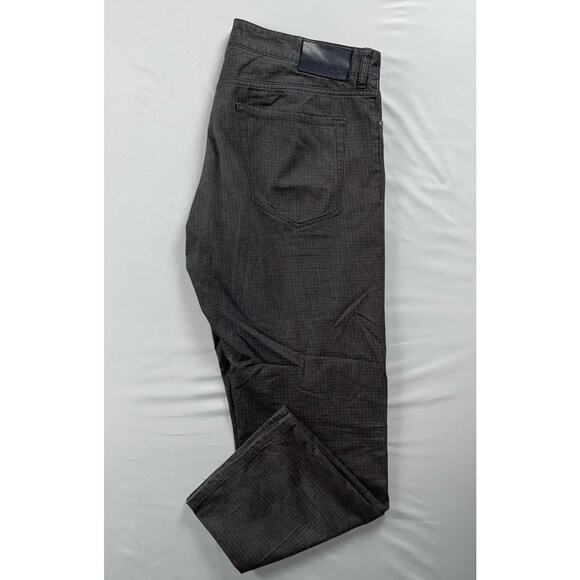 Hugo Boss Maine3-20 Stretch 5-Pocket Jean Style Pants. Micro-Check, 38X29. GUC! - Picture 1 of 12